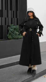 پالتو مدل flavia (مشکی) - Image 2