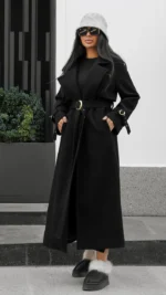 پالتو مدل flavia (مشکی) - Image 4